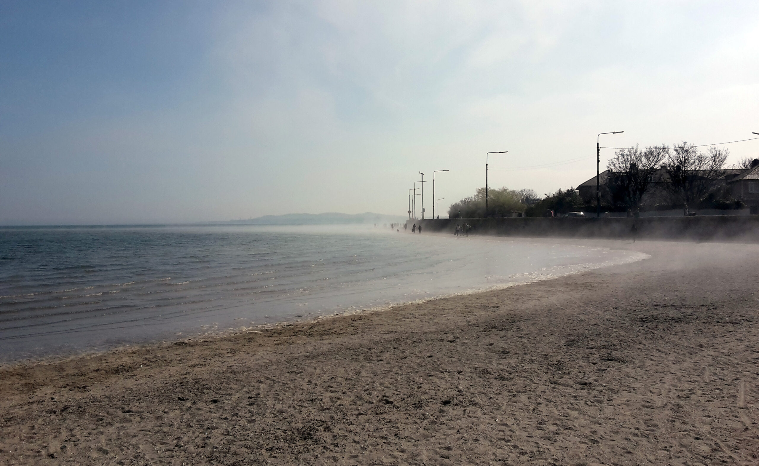 Sandymount Strand in Dublin, the beach setting for several episodes of Ulysses