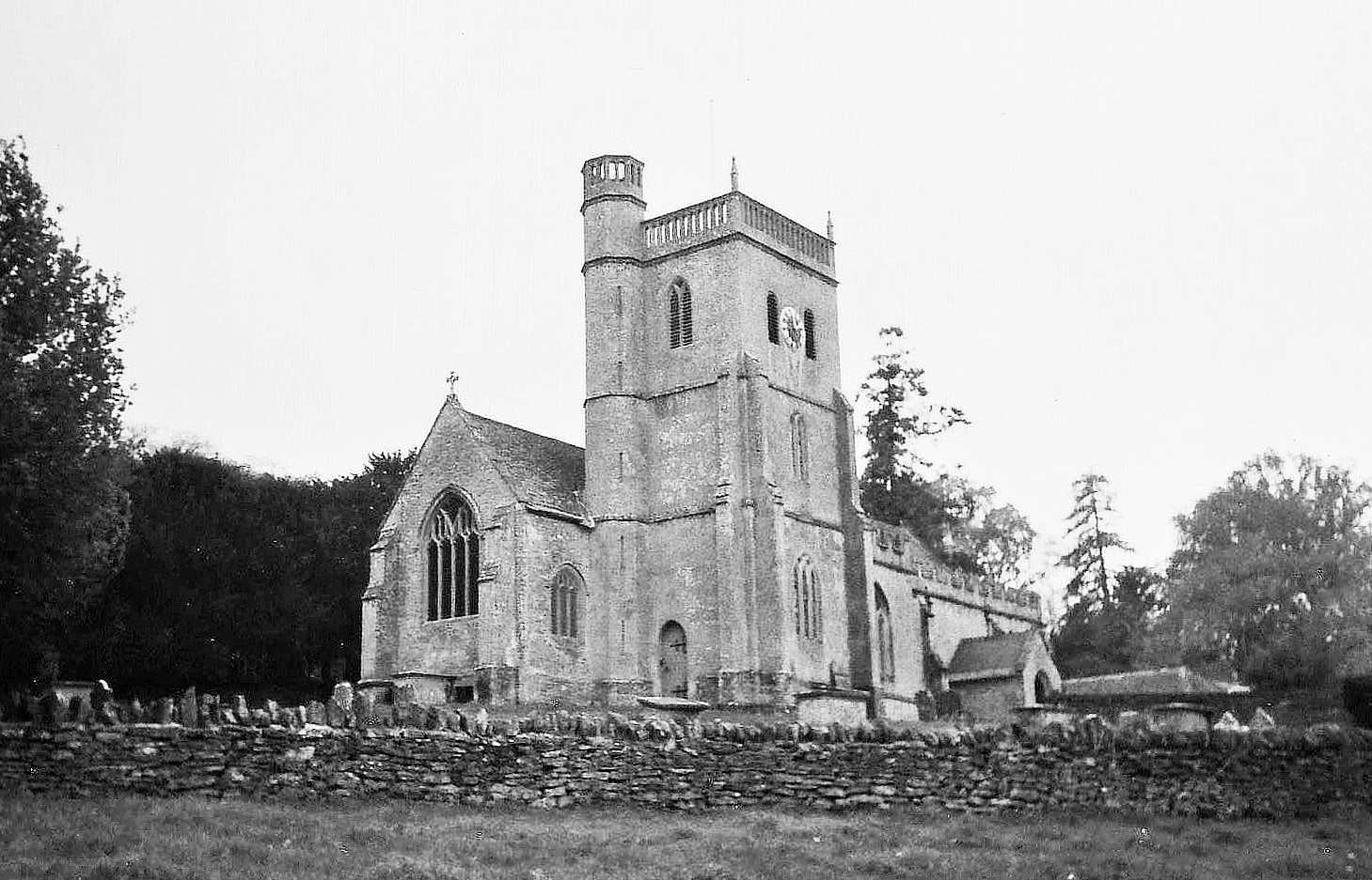 St Michael's Church in East Coker, Somerset, where T.S. Eliot's ashes are interred